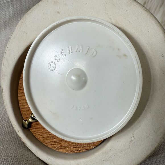 Vintage Schmid Annie Oakley Music Box Plays Those Were the Days Twirls Japan - Picture 10 of 13